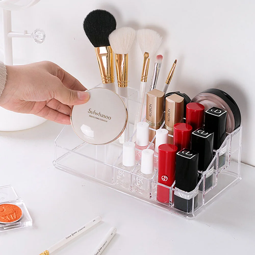 Акриловый Органайзер для макияжа коробка помады парфюма чехол хранения