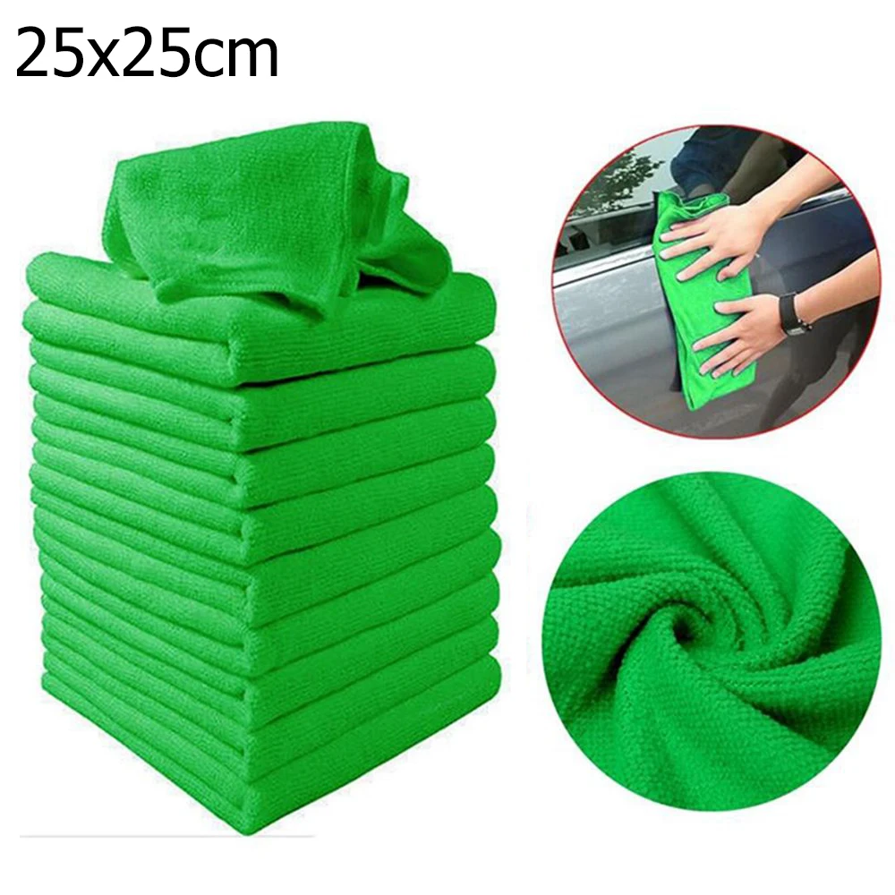 Тонкая Чистящая салфетка из микрофибры 25 см * для автомобиля мягкая тряпочка