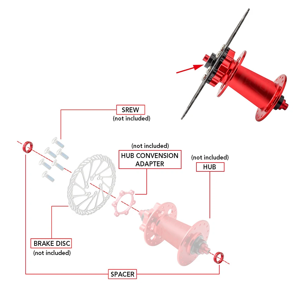 

Bike Hub Conversion Spacers Front Rear Bicycle Hub Conversion Spacers Bicycle Accessory Hub Conversion Spacer Bike Parts