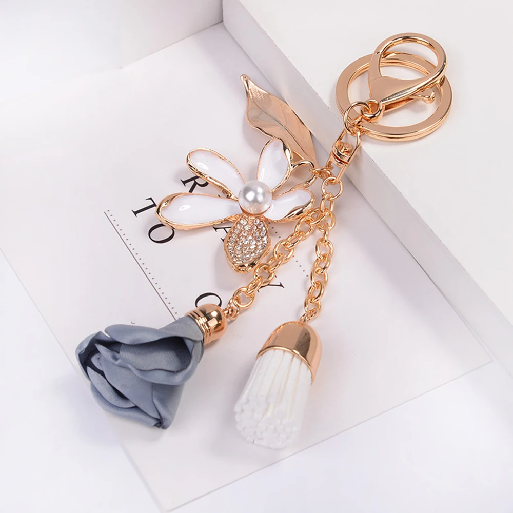 Красивая подвеска цветок листья кулон брелок ювелирные изделия изысканный с