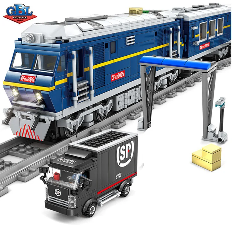 

IN Stock Technical City Train Rail Building Blocks 02008 02009 21005 21006 21007 98223 98224 98225 98226 98227