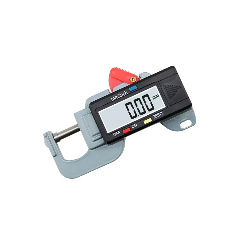 

Precise Digital Thickness Gauge Meter Tester Micrometer Lateral Thickness Gauge For Leather Steel Plate Cloth 0-12.7 Mm/0.01mm