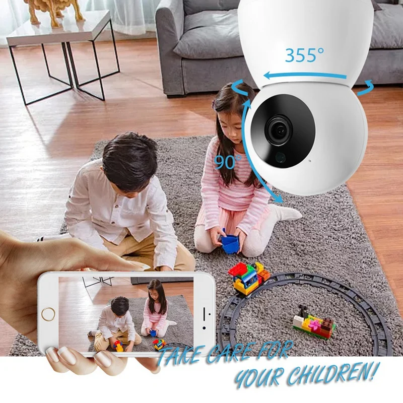 Wifi Ip камера умная беспроводная безопасности 1080 P 2 МП приложение Tuya Smart Life