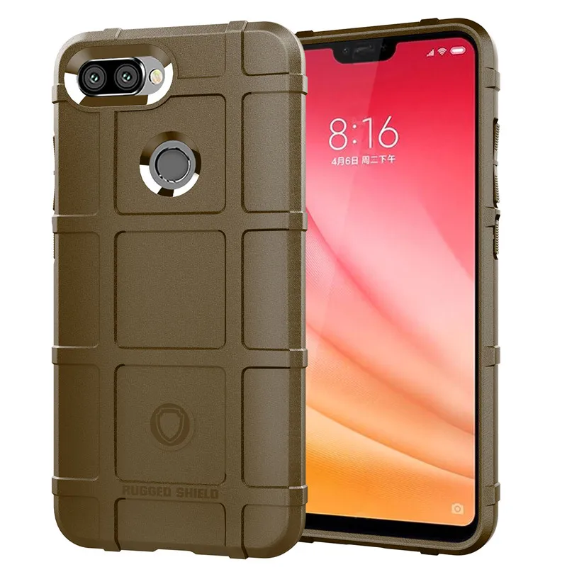 Чехол для Xiao mi Cc9 Cc9e mi A3 A2 8 Lite 9 SE 9T Pro прочная защита TPU чехол для Xiao mi 9T Pro mi 9 SE mi 8 mi A2 mi A3 Lite mi 6X - Цвет: Коричневый