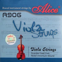 alice a906 viola strings nickel chromium wound nickel plated ball end violin accessories