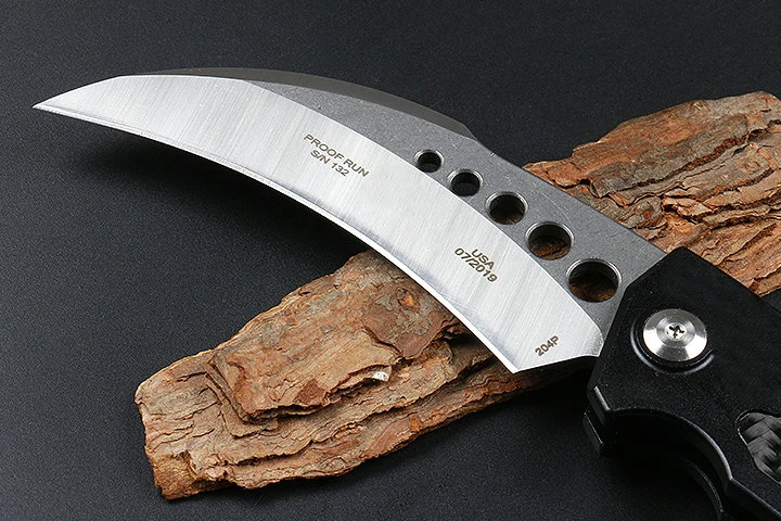 Складной нож Hawk алюминиевый + углеродное волокно для дикой природы | Инструменты