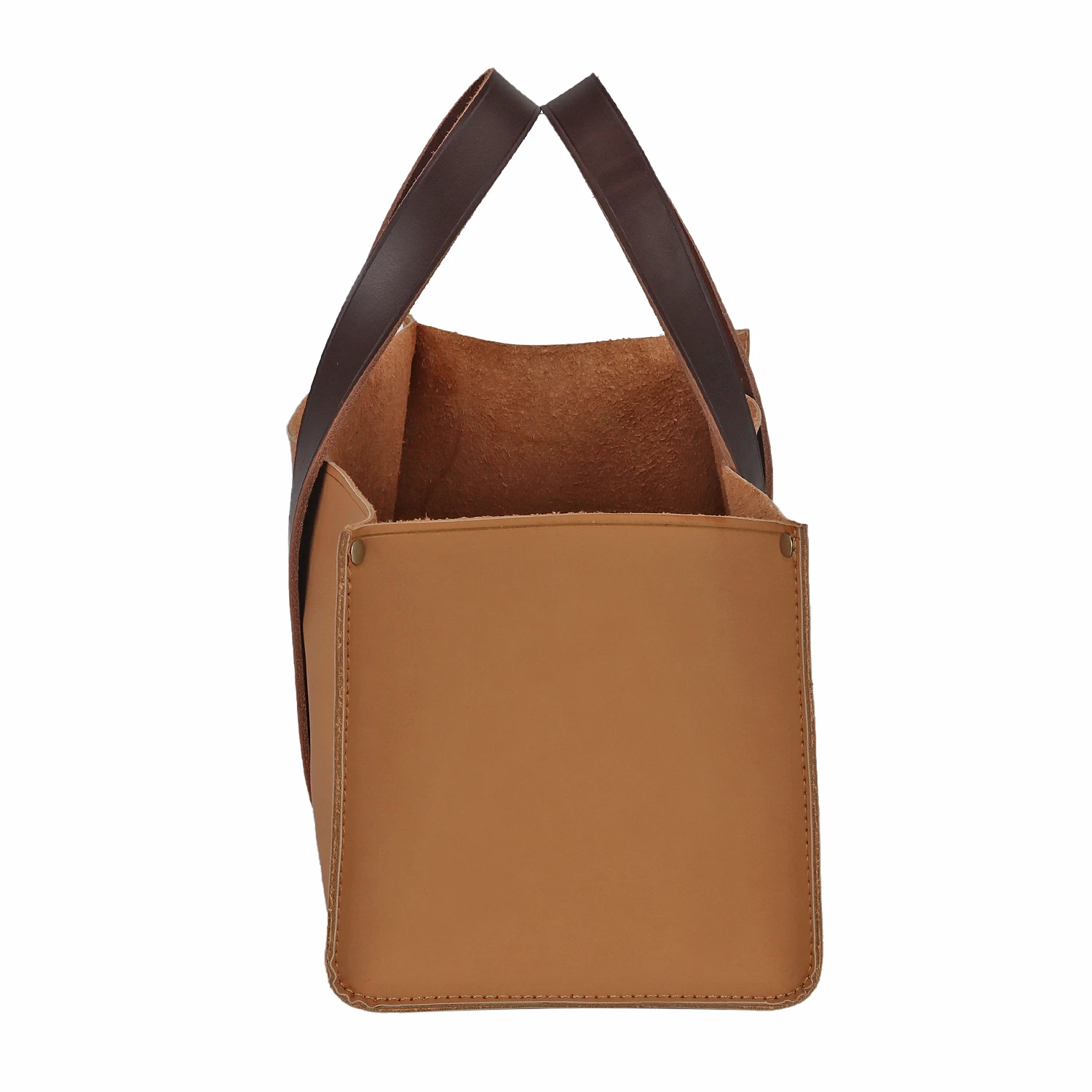 

Tourbon Microfiber Leather Tote Tool Bag For Hand Tools Gardening Outdoors Heavy Duty Premium Storage Organizer