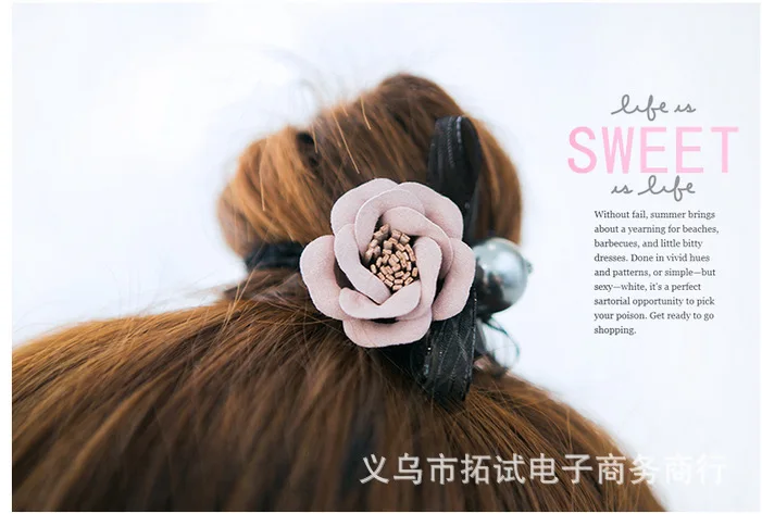 

Женская простая повязка на голову, маленькие свежие цветы, искусственная кожа, волосы без швов, резинки, аксессуары для волос, повязки для во...