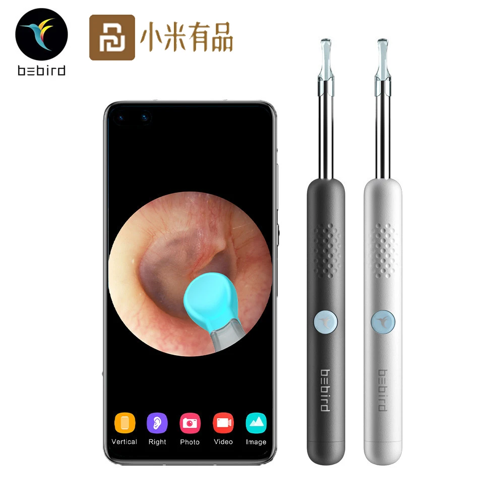 Bebird R1 Youpin умные визуальные ушные палочки эндоскоп 300 Вт Высокоточный наушник мини