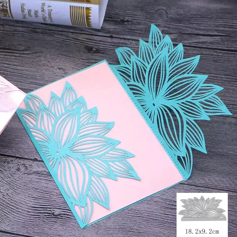 Коллекция металлических штампов в виде Розы штампы для скрапбукинга