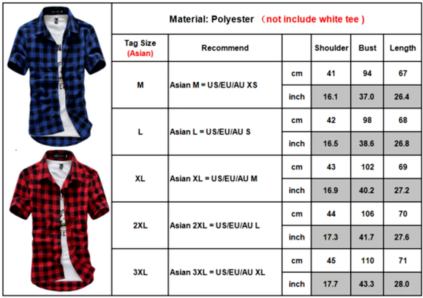 

Fashion Plaid Short Sleeve Shirt Men's Summer Casual Dress Mens Tops Tees