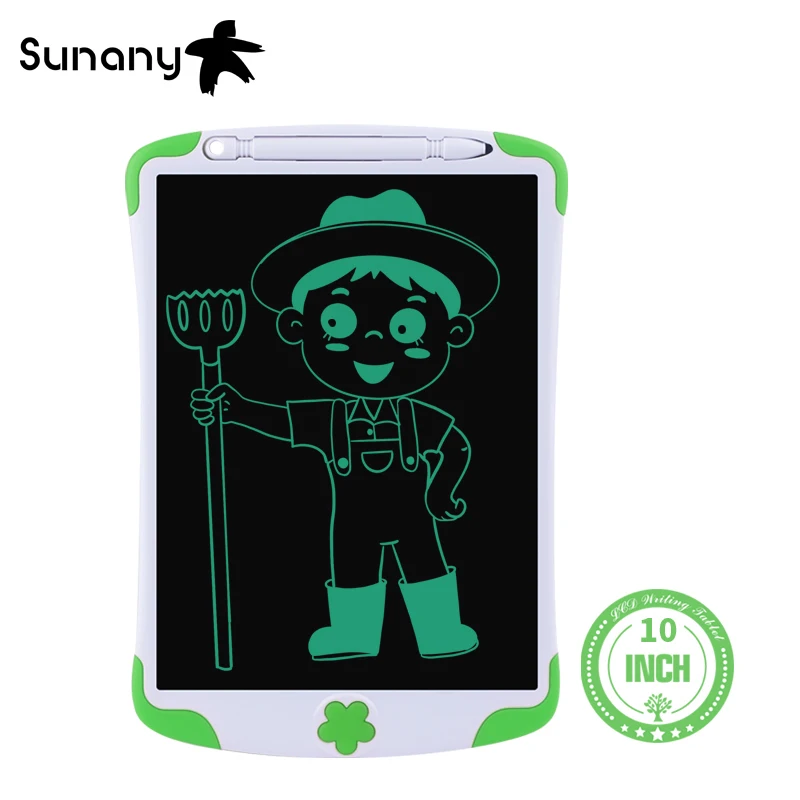 Sunany 10 &quotLCD планшет для письма с ручкой ультра тонкая доска Электронный почерк Pad