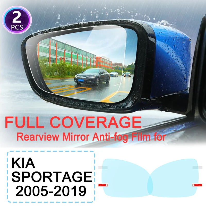 

Full Cover Anti Fog Film Rearview Mirror for KIA Sportage 2005~2019 JE KM SL QL Car Films Accessories R 2006 2008 2010 2016 2018