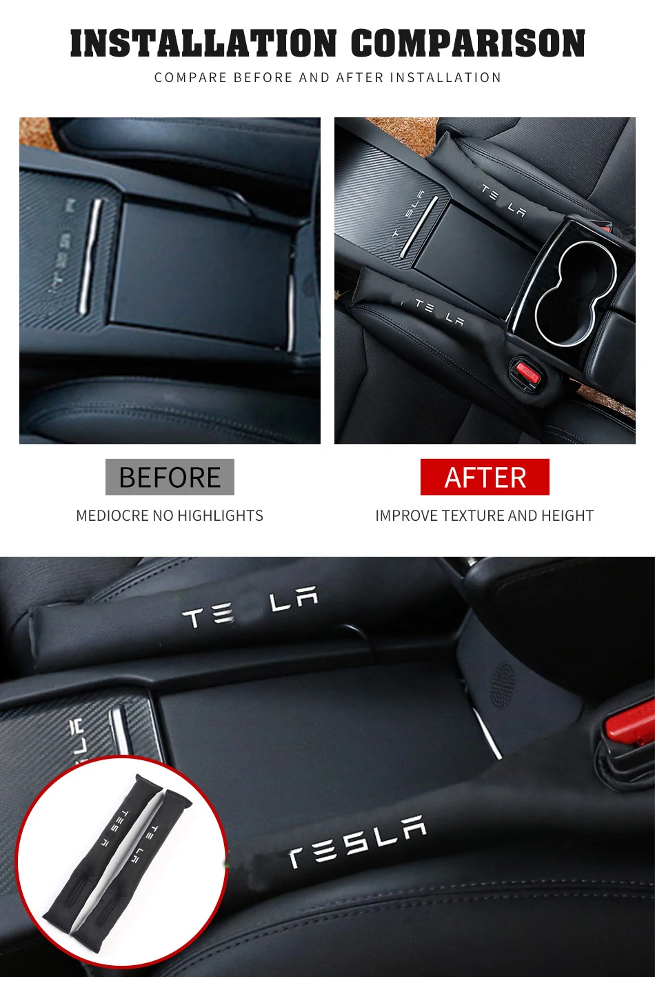 Автомобильное сиденье зазор обивка шва заглушка для Tesla для модели X S 3 Герметичные прокладки наполнители прокладки сиденья зазор слот заглушка