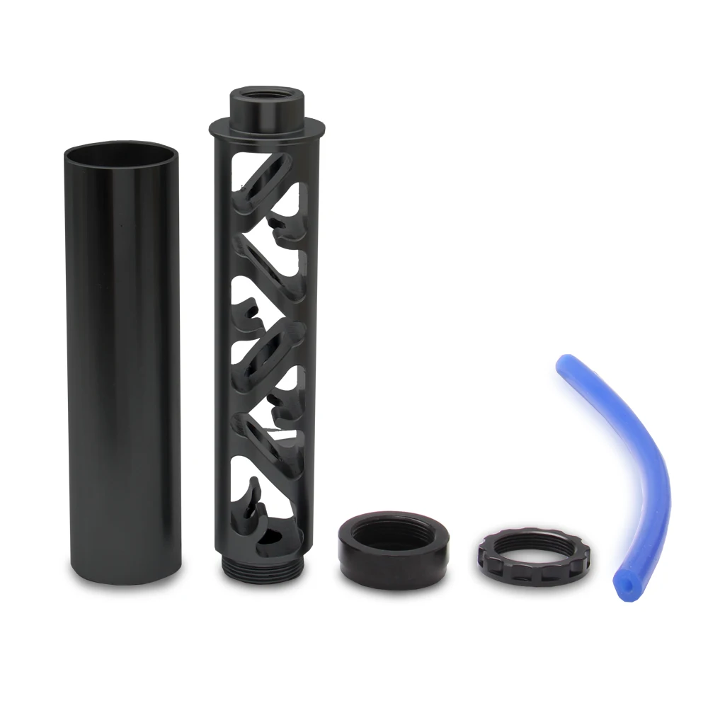 Автомобильный топливный фильтр ловушка для растворителя 6 10 12 дюймов титановый