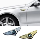 Металлические крылья передней капота автомобиля, 3D наклейка, значок решетки для Citroen C2 C4 Aircross C3 C4l C5 Saxo Ds3 Xsara Picasso C1 Cactus Elysee