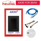 Программатор автомобильных ключей AK90 и OBD2 для BMW EWS234, считыватель кодов ключей V3.19, новейшая версия AK90, программатор ключей для BMW