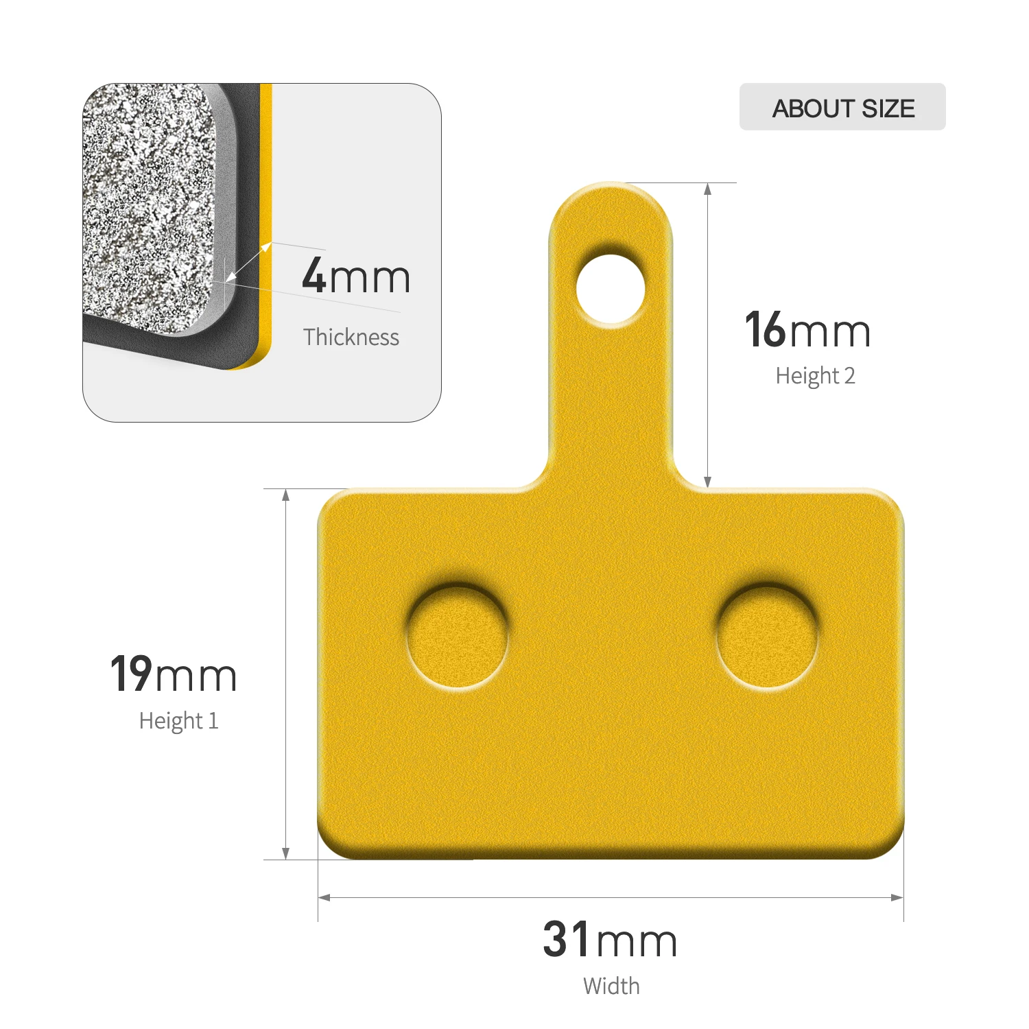 4 пары велосипедных гидравлических дисковых тормозов из металлического сплава