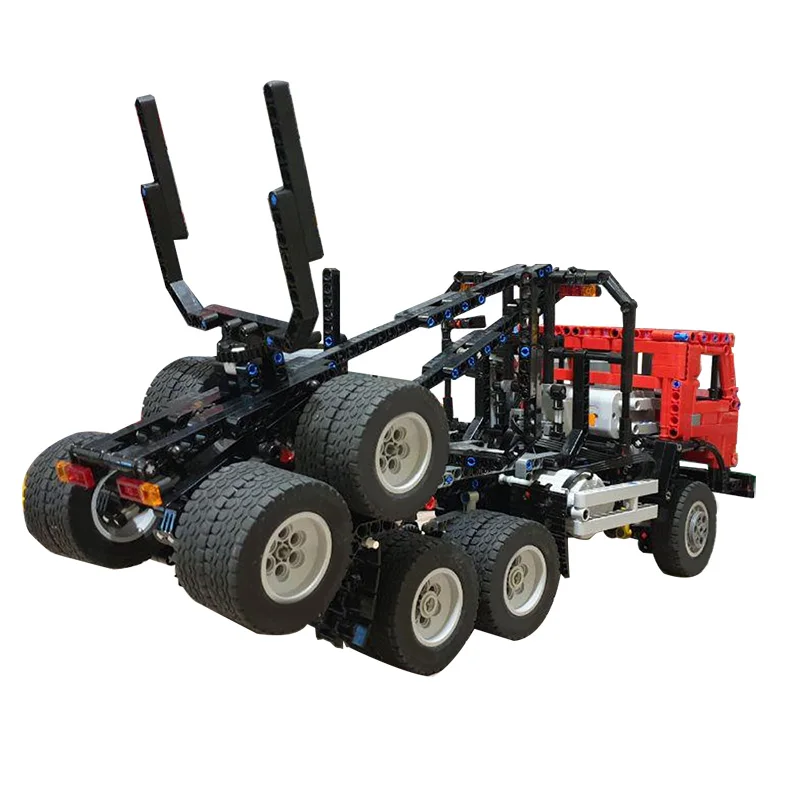 BuildMoc высокотехнологичных грузовых автомобилей строительства города