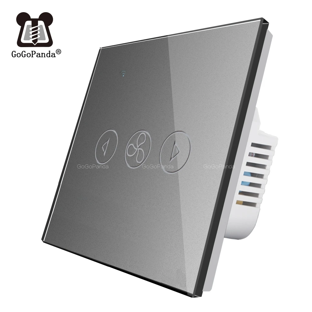 GoGoPanda новинка стандарт ЕС вентилятор диммер Wifi приложение управление сенсорный