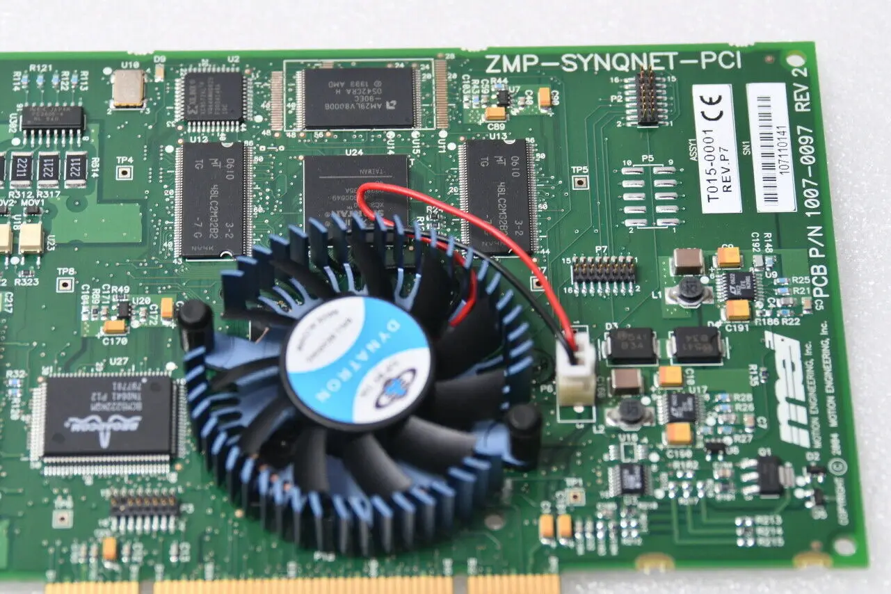 Мэй движения печатная плата P/N 1007-0097 REV2 ZMP-SYNQNET-PCI/ T015-0001 REV.P7 используется в хорошем
