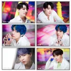 Картина на холсте корейский стиль искусство стены Kpop Bangtan Boy плакаты и принты настенный Декор для комнаты декоративный домашний декор