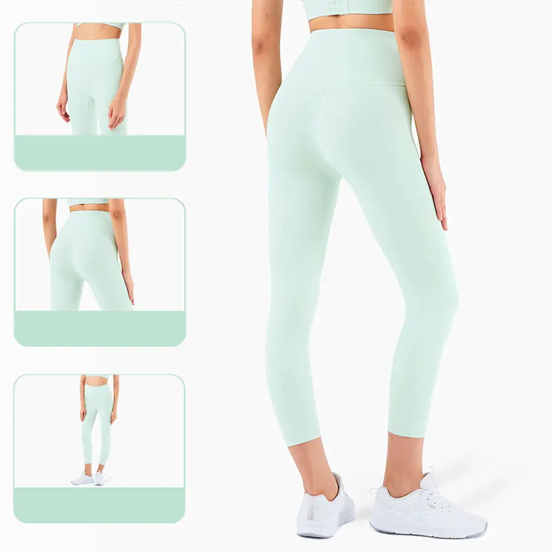 

Women High Waist Seamless Push Up yoga Leggings Fitness Running Yoga Pants Naked feeling Energy Compression Control Gym