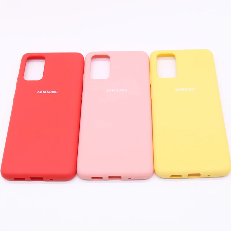 Для оригинального Samsung Galaxy S20Ultra S20plus S11e шелковистый силиконовый чехол высокого