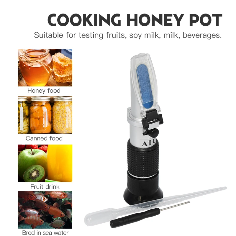 Рефрактометр спиртовой для сусла пива вина винограда сахара|Инструменты