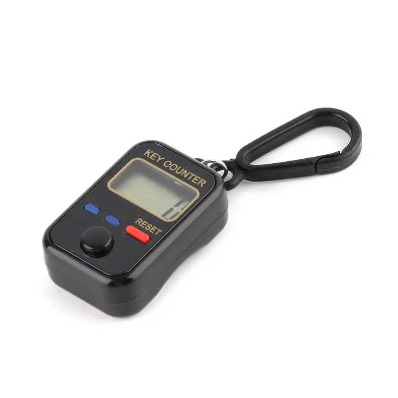 Электронный счетчик Tally Counter 0-цифровой ЖК брелок пальцев для шитья и вязания 99999