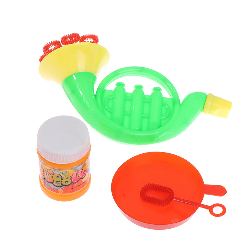

Water Blowing Toys Random Color Bubble Gun Soap Bubble Blower Outdoor Child Toys New Creative Polyporous Wedding Machine