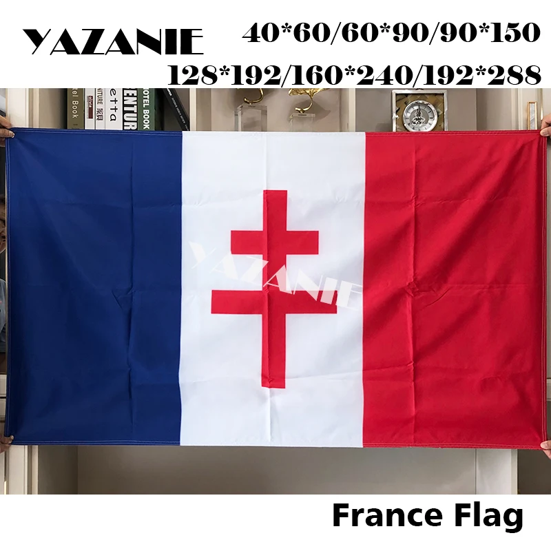 Язынний исторический имперский королевский стандарт Французской империи Наполеона III флаги Франция полиэстер печать и баннеры.