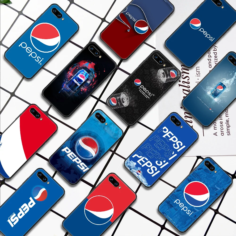 

PEPSI Phone Case For Huawei Honor 6A 7A 7C 8 8A 8X 9 9X 10 10i 20 Lite Pro Play black Bumper Luxury Prime Pretty Coque Soft Cell