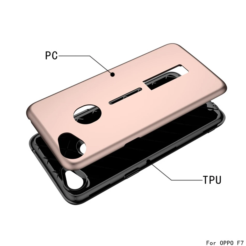Чехол Floop для OPPO Reno 2Z 2F Realme C1 2 Pro F9 F7 F5 чехол с петлей пальцев защиты от ударов s |