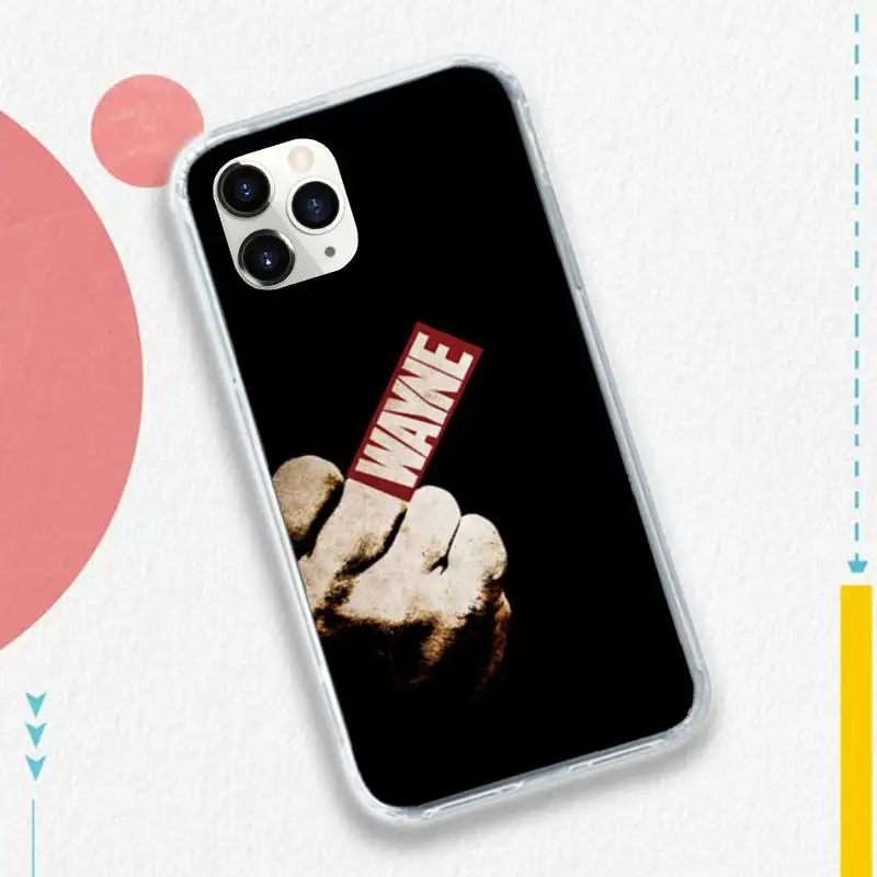 

Wayne serie Action comedy TV series Phone Case for iPhone 11 12 pro XS MAX 8 7 6 6S Plus X 5S SE 2020 XR