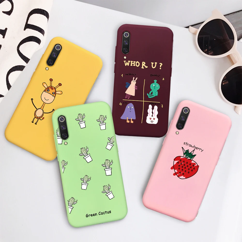 Чехол для телефона с узором для Xiaomi Redmi Note 7 6 Pro 7A 6A силиконовый чехол для Xiaomi Mi8 Mi 9T Pro 9 SE Mi9 A2 Lite Mi6X A2
