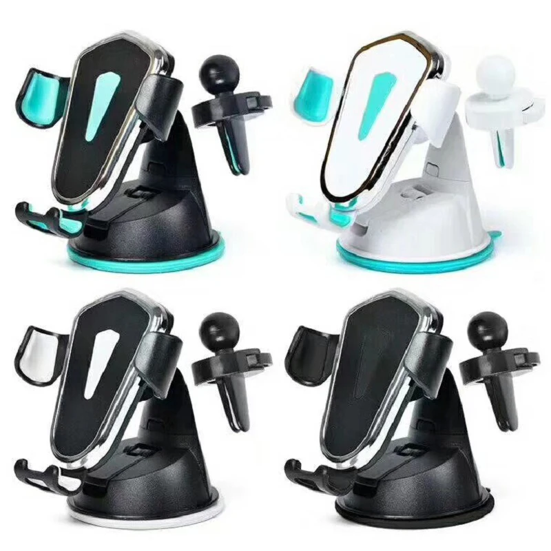 

Car Holder For IOS Androd smartphone in Car Air Vent Clip Mount dashboard suction cup Mobile Phone Holder Stand Support