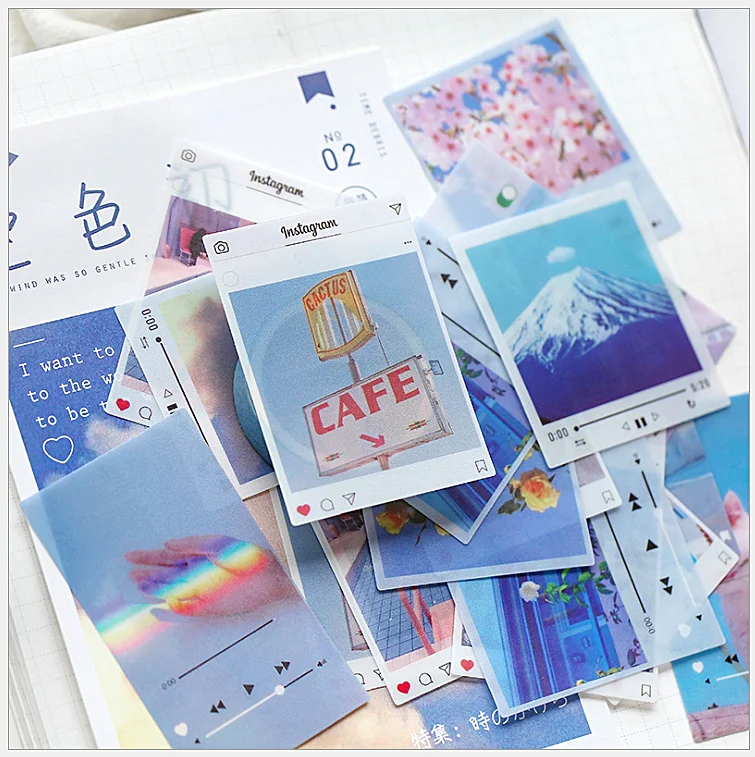 40 шт./компл. декоративная наклейка паста с временной памятью наклейки школьные