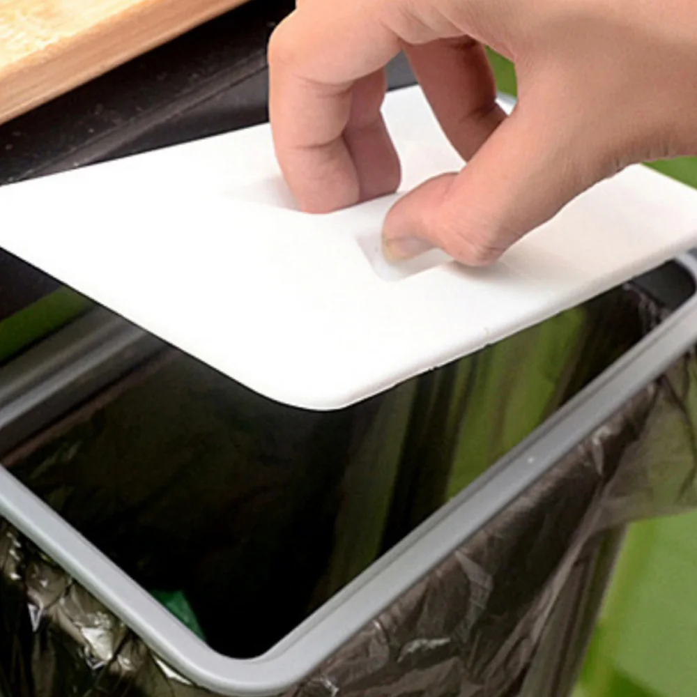 Держатель для мусорного мешка шкаф задняя дверь висячая корзина мусора кухонный