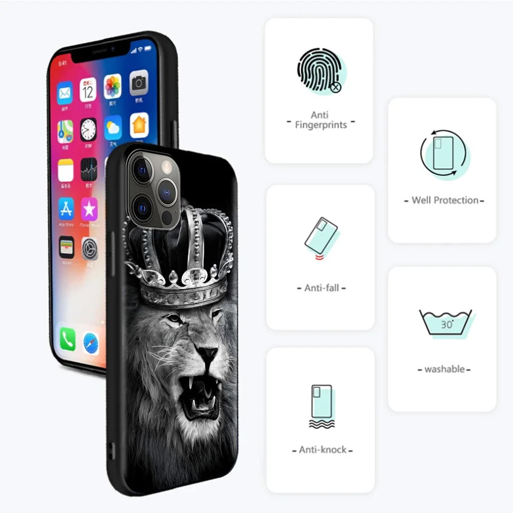 Чехол для iPhone 8 7 6 6S Plus 11 12 Pro Xr Xs Max гибкий гелевый защитный чехол телефона с