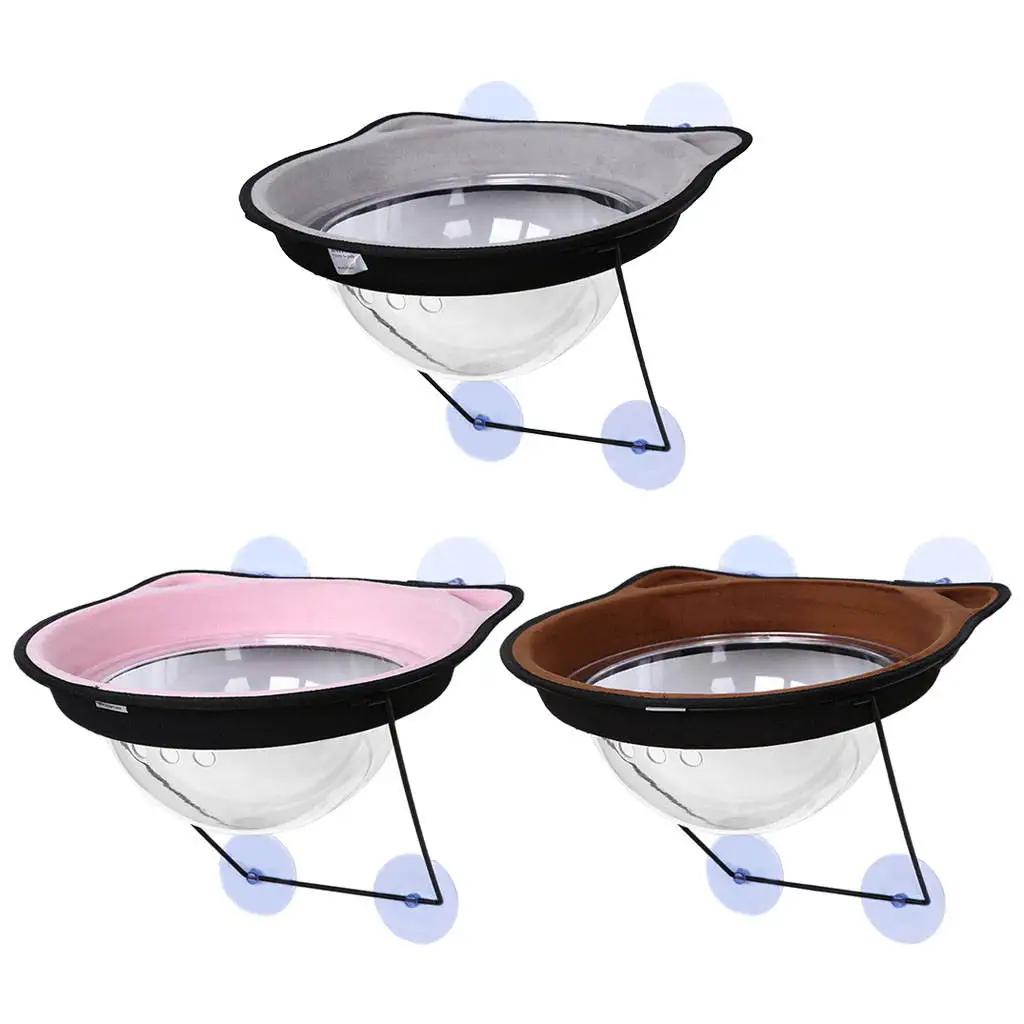 

Cute Pet Hanging Beds Cat Sunny Window Mount Pet Cat Hammock Space Saving Window Hanging Toys Cat Pet Bed Shelf Seat Beds