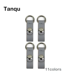 TANQU Новые красочные 2 пары 4 штуки зажим застежка для Obag искусственная кожа ремешок крючок зажим для Opocket O bag
