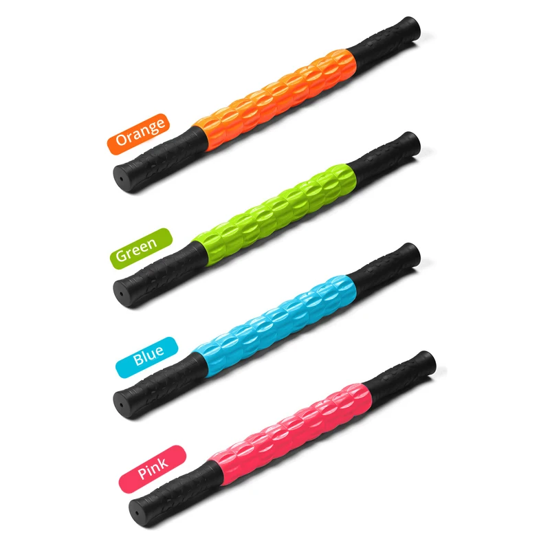 Роликовый массажер для занятий йогой инструмент массажа глубоких тканей снятия