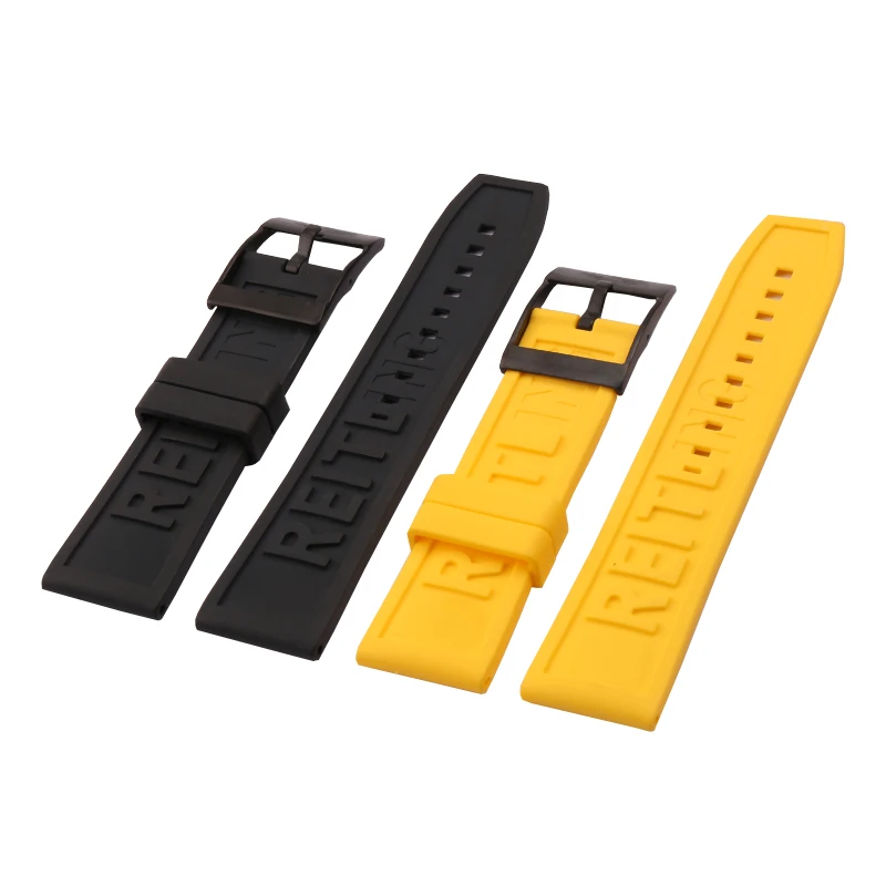 Watch accessories suitable for Breitling series 22 24mm pin buckle men's and women's watch straps