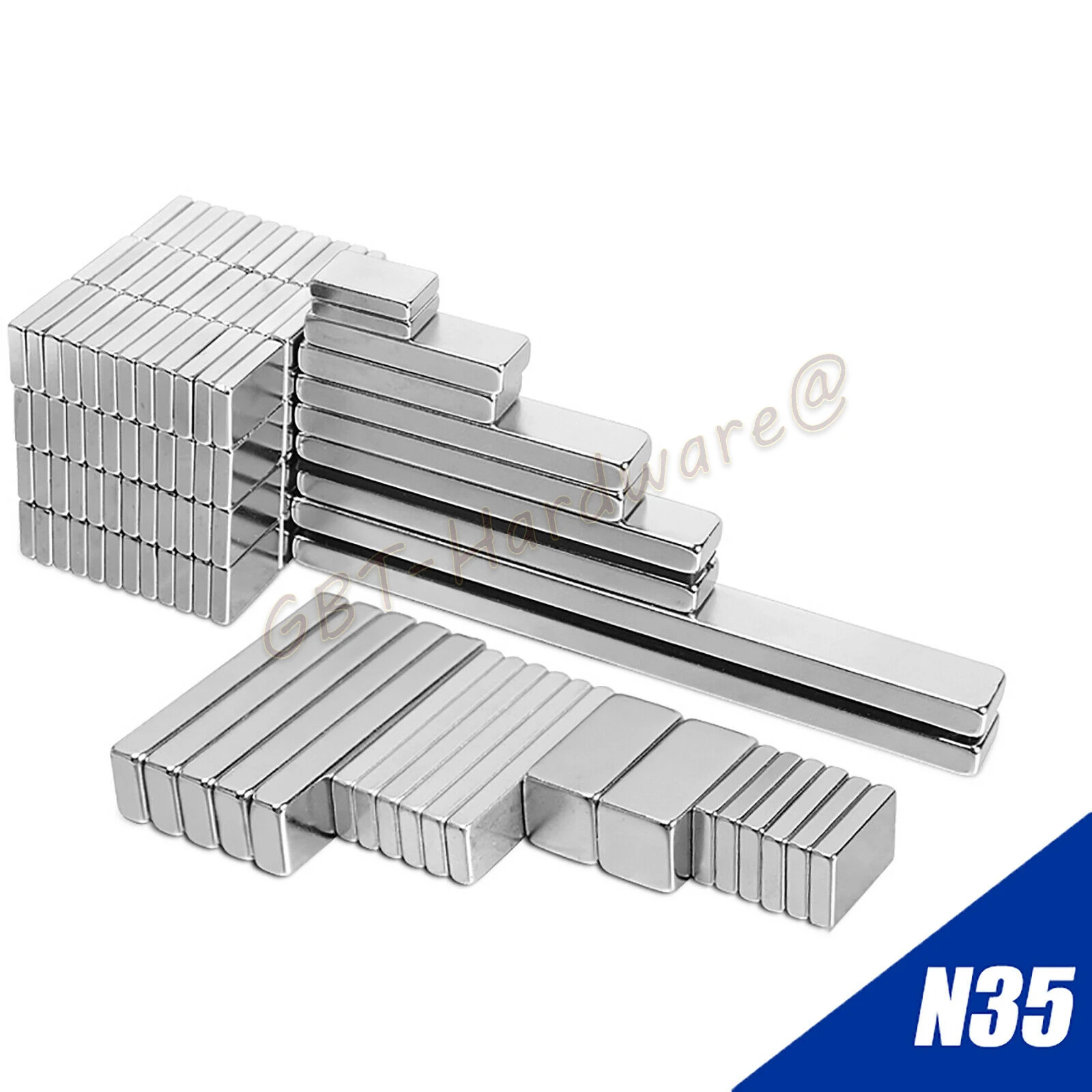 Супермощные Редкоземельные неодимовые магниты NdFeB длина 5/10/15/20 мм толщина 1 ~ 5