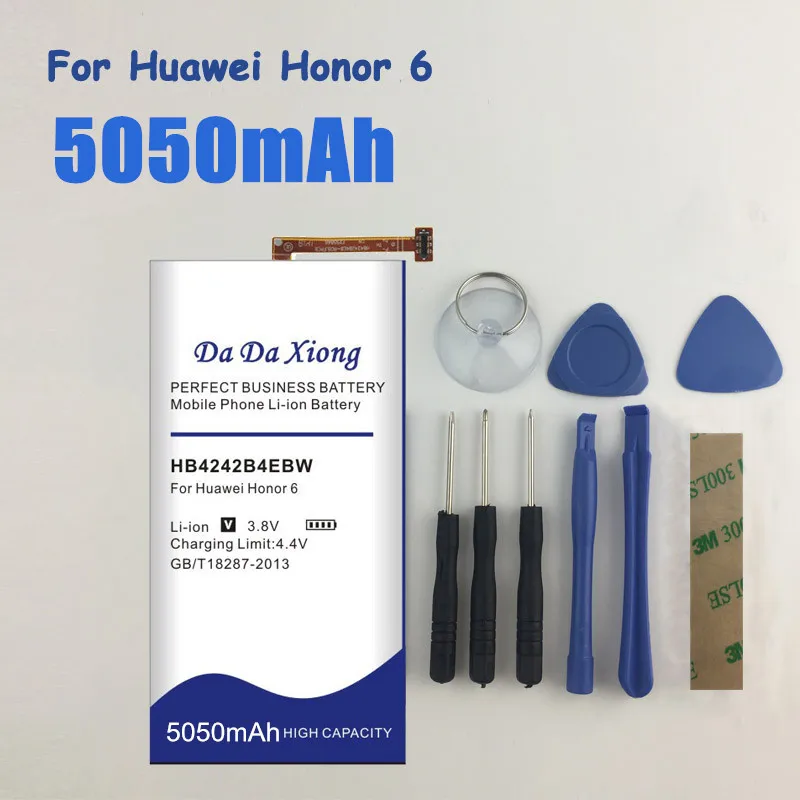 5050mAh HB4242B4EBW Аккумулятор для Huawei honor 6 H60 L01 L02 L11|battery for huawei|battery forbattery 3800mah |