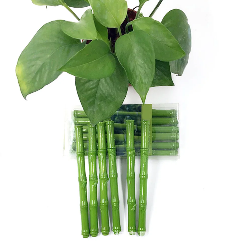 

12pcs Creative Bamboo Pen Funny Pen for Pupil Kid Child (Black Core)