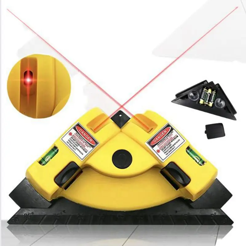 Прямоугольный 90 градусов квадратный лазерный уровень высокого качества