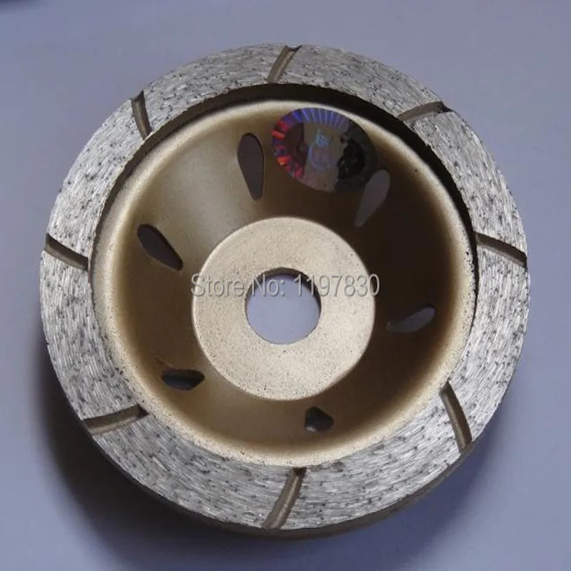 Бесплатная доставка 1 шт. сегментированный алмазный шлифовальный диск 100*16*4 мм для ручной шлифовки под