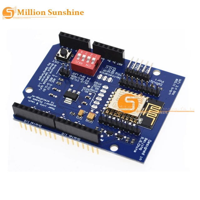 UNO R3 esp8266 веб Север серийный WIFI Плата расширения Shiled esp 12e|shiled| |